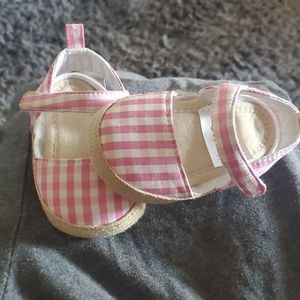 Plaid Infant shoes